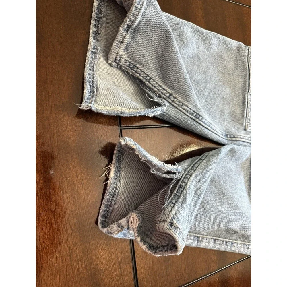 Abercrombie & Fitch 90s Loose Carpenter Double Knee Jeans Light Wash Men’s 33x30